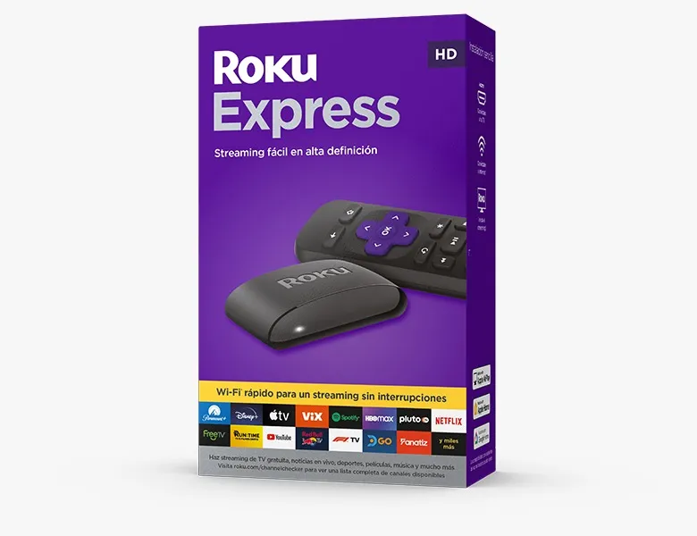 Convertidor Smart Tv Roku Express Hd Streaming